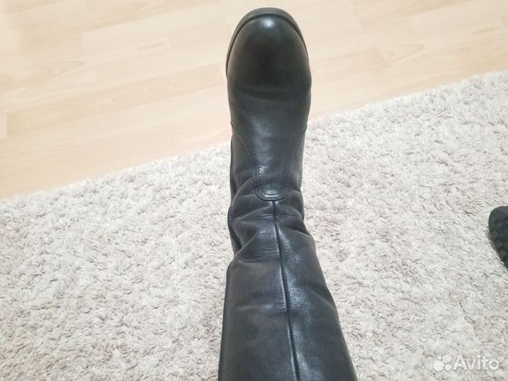 Зимние женские сапоги 38 натуральная кожа