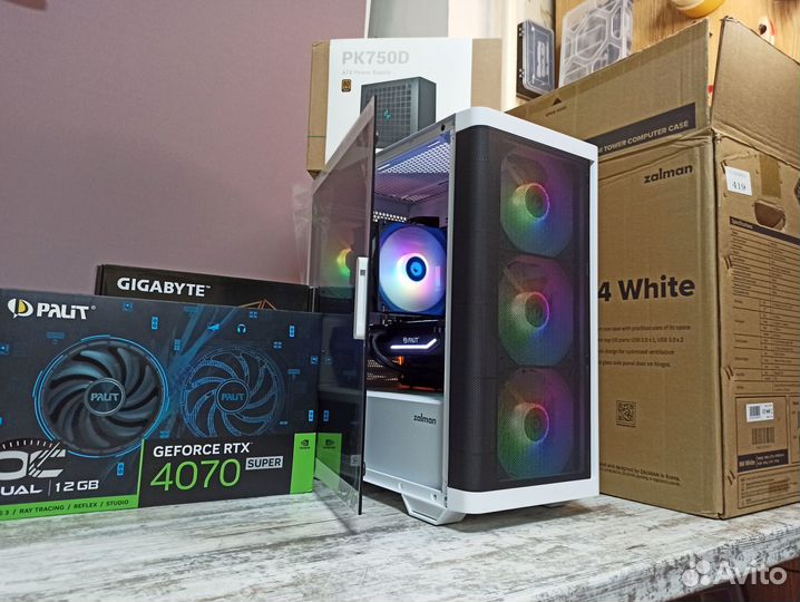 Игровой RTX 4070 Super / 12400f / 32Gb Новый