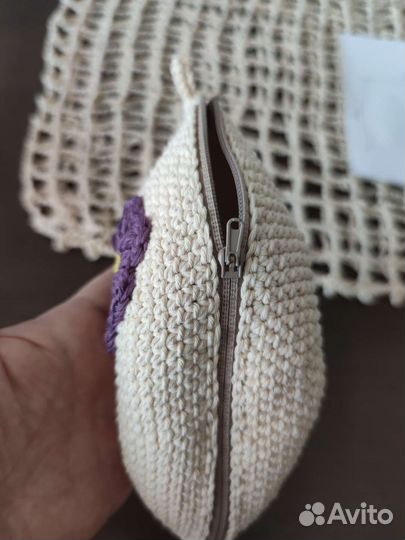 Cумка авоська хлопок эко пляж