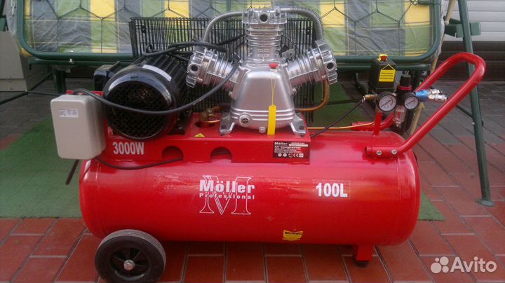 Компрессор воздушный moller AC 600/100