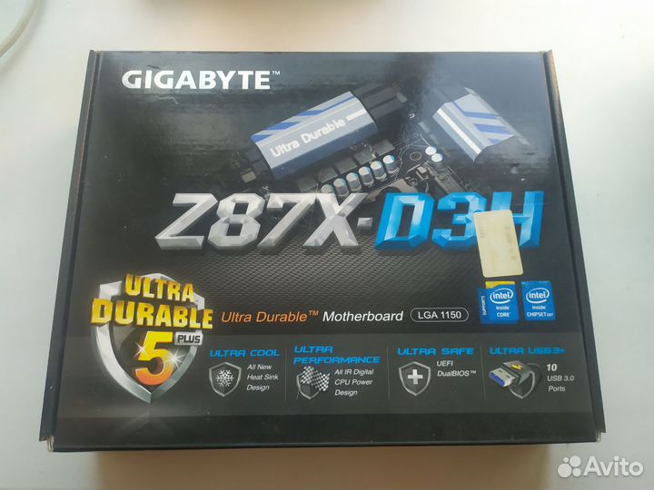 Материнская плата Gigabyte Z87X-D3H LGA 1150