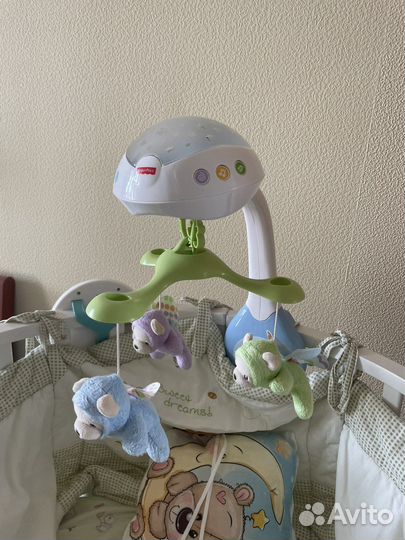 Мобиль на кроватку fisher price