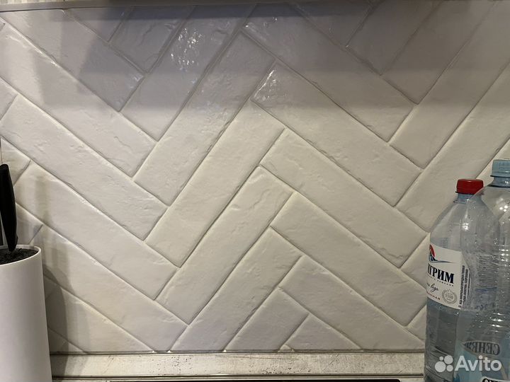 Керамогранит Brickwall Blanco 70*280