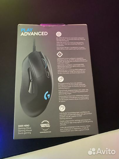 Игровая мышка logitech g403 hero