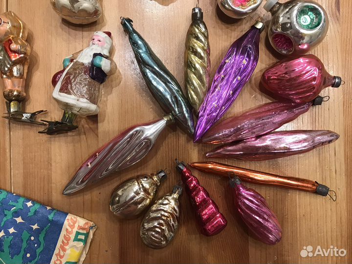 Елочные игрушки СССР