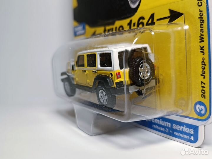 Модель Jeep JK Wrangler 2017 Auto World 1:64