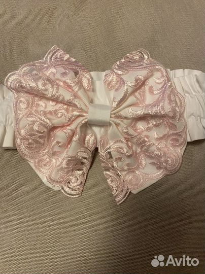 Бант для конверта на выписку