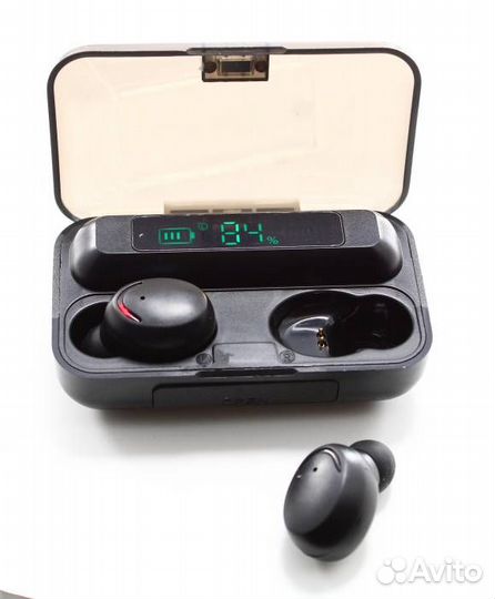 Bluetooth наушники TWS F9-5C M10 Черные