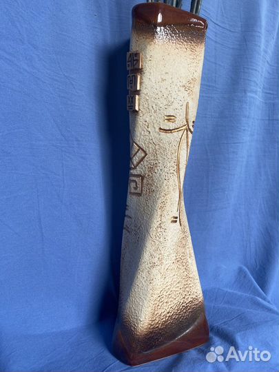 Ваза для цветов керамика в египетском стиле