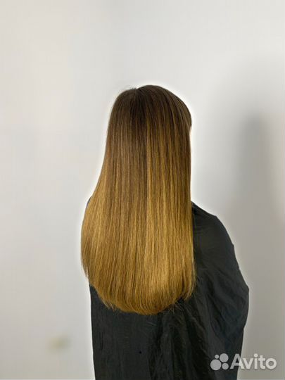 Наращивание волос.Кератин/Ботокс для волос