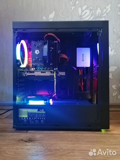 Игровой Пк Intel Xeon E5/16Gb/8RX580/512SSD/500W