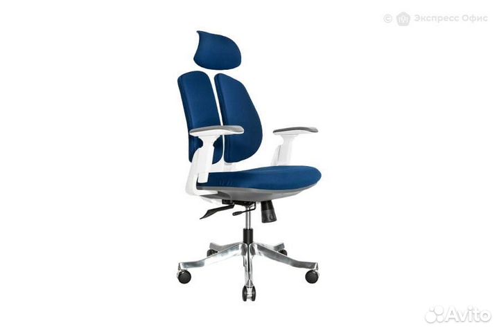 Кресло компьютерное ортопедическое Bionic white