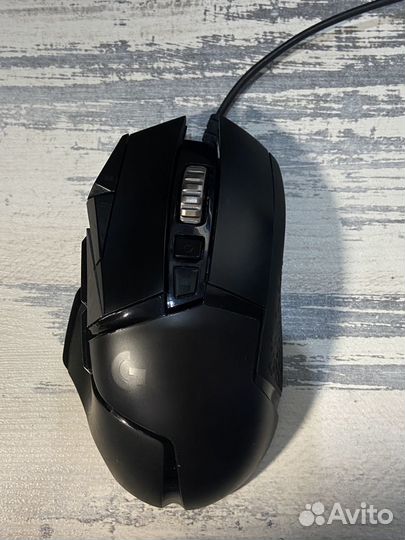 Logitech G502 hero черный