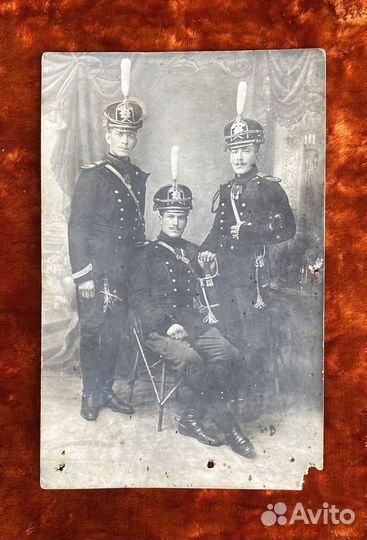 Фотография нижние чины Лейб-гвардии 1-ой артиллери