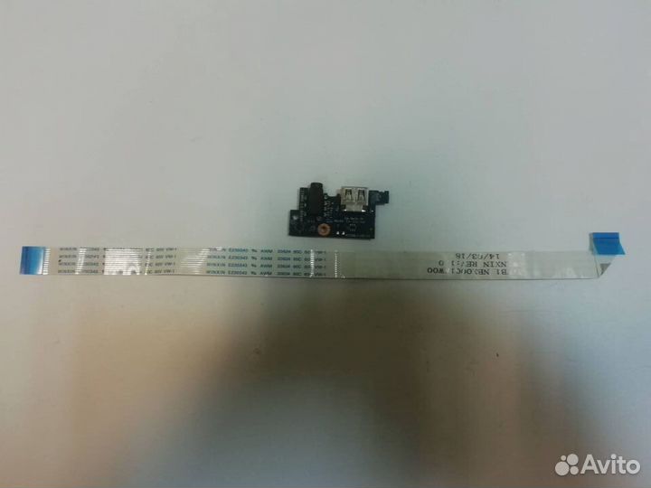 Плата с USB и audio разъемом для Lenovo B50-30