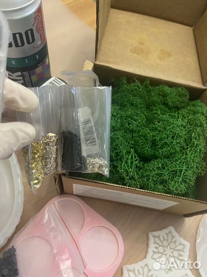 Набор для эпоксидной смолы б/у