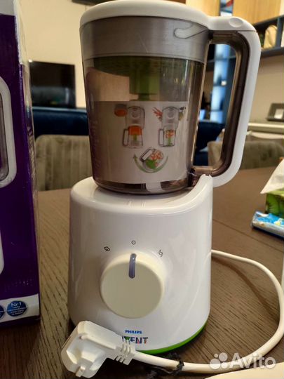 Philips avent SCF870 пароварка-блендер для пюрешек