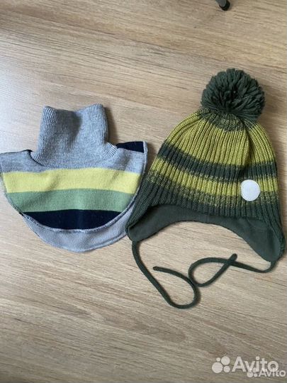 Шапка reima 50 и манишка