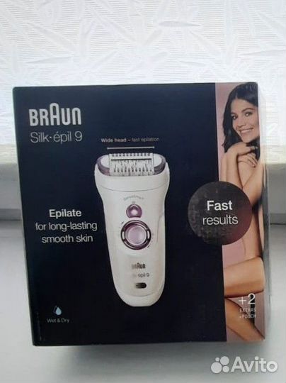 Эпилятор braun silk epil 9 новый