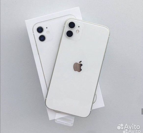Белый iPhone 11 128gb, новый