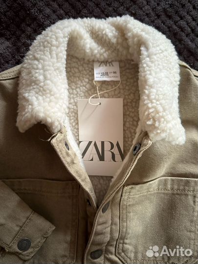 Джинсовая куртка Zara 86 новая