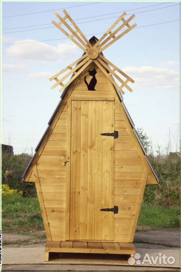 Дачный туалет домик лжж 683