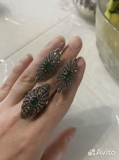 Серебряный комплект 925