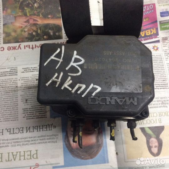 Блок абс ABS 1.4 Т-250 Chevrolet Aveo 2005-2011