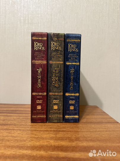DVD Властелин Колец Европейка