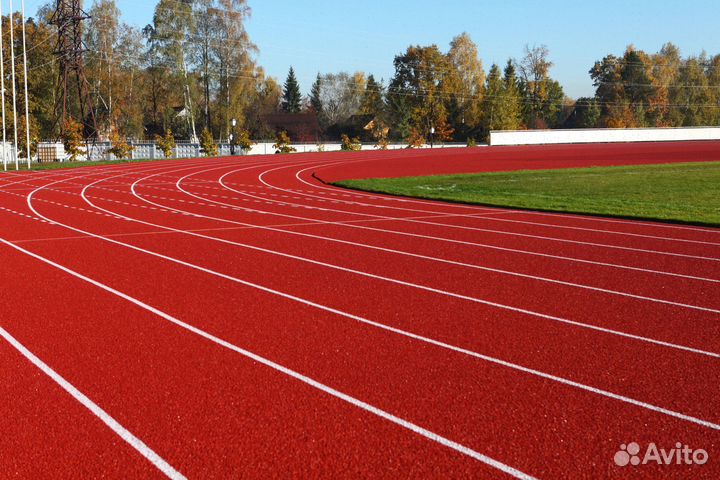 Бесшовное резиновое покрытие с гарантией