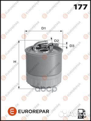 Фильтр топливный 1613723980 eurorepar