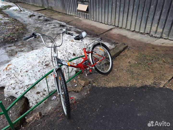 Велосипед stels с зимний покрышек