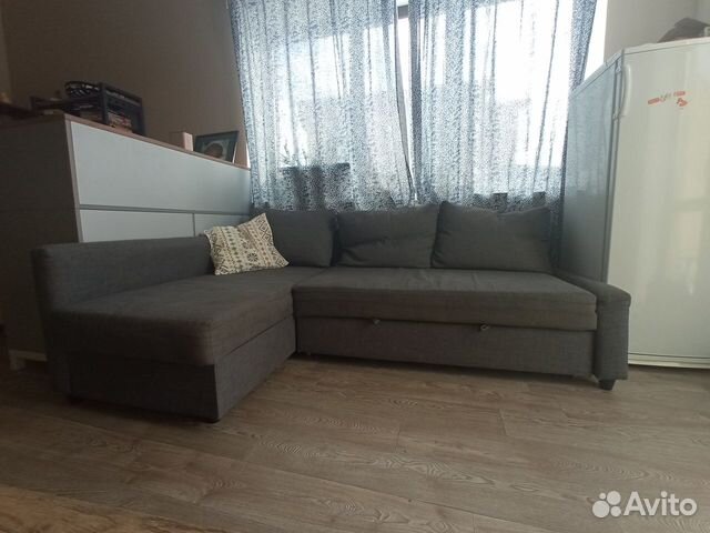 Угловой диван IKEA Friheten (Фрихетэн), серый