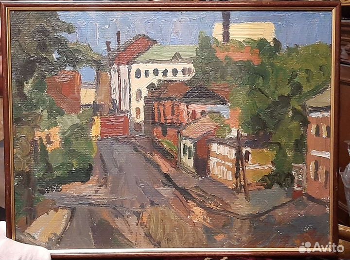 Картины с видами Москвы 1970х