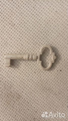 Ключ ретро латунь бронза