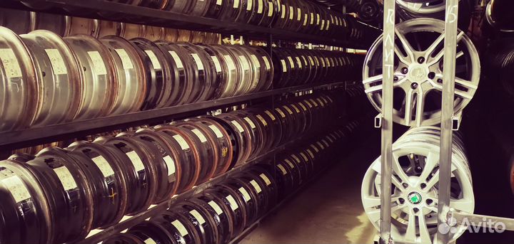 3748) К-кт дисков ориг штамп R16 opel 5х110