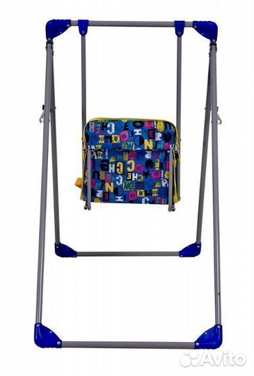 Детские напольные качели Фея Чарли синий