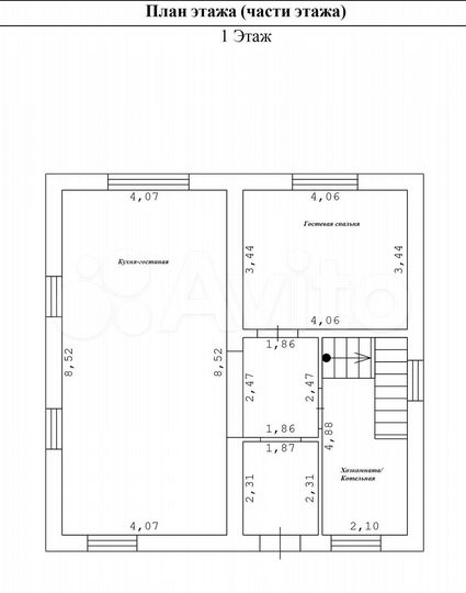 Дом 131 м² на участке 5 сот.