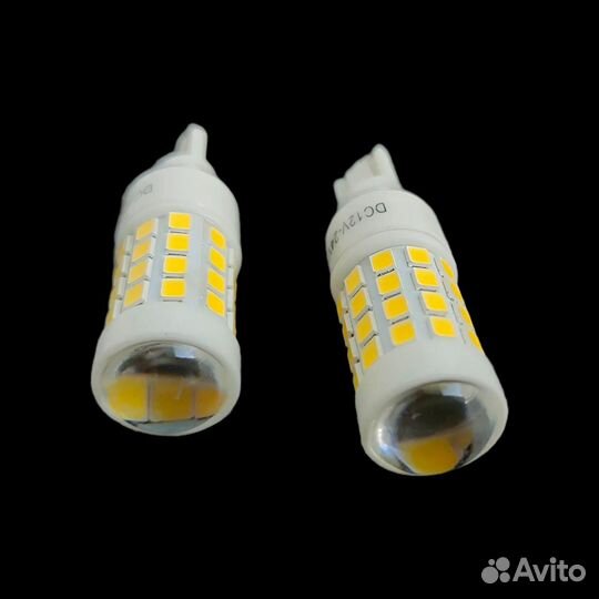 Яркая LED лампа заднего хода W16W MSA (2шт)