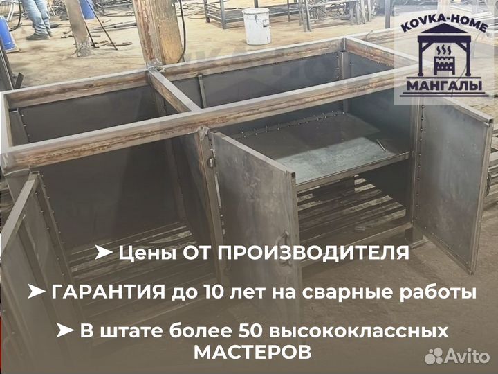 Беседка с мангалом / Гарантия до 10 лет