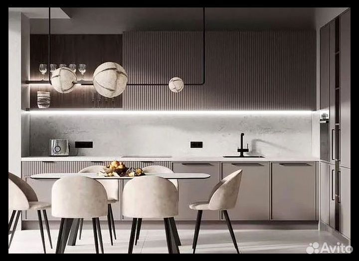 Кухня под потолок