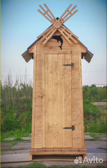 Дачный туалет с установкой WAT891