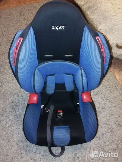 Детское автокресло Siger, гр. 1/2 (9-25 кг)