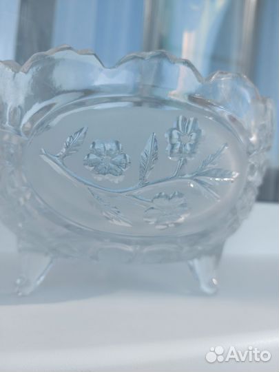 Хрустальная конфетница, салатник