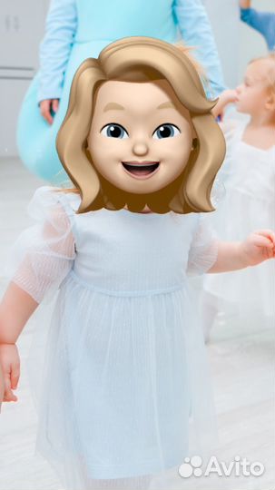 Платье для девочки 86