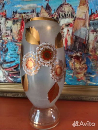 Ваза Bohemia 80 х годов