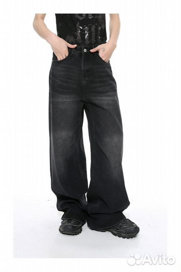 Широкие джинсы balenciaga jaded london y2k sk8