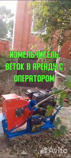 Измельчитель веток в аренду