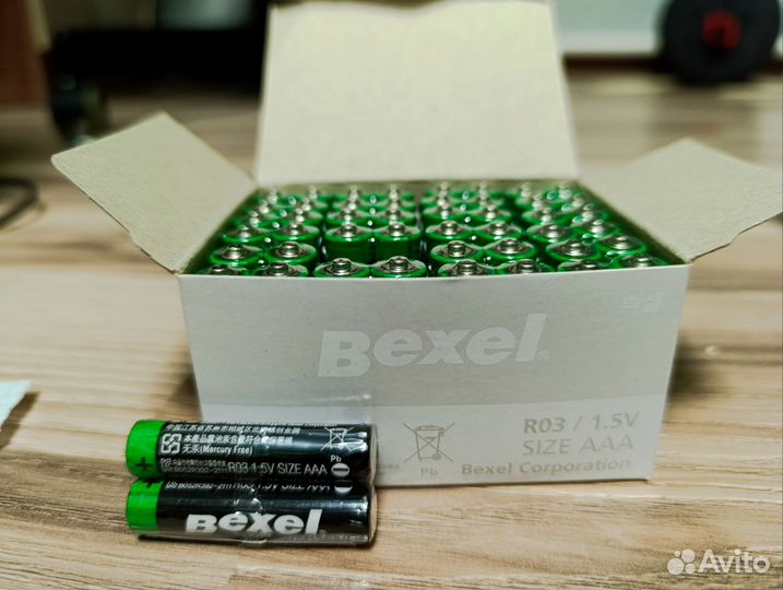 Батарейки пальчиковые и мизинчиковые