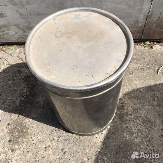 Бак бочка из нержавейки 30 л с крышкой